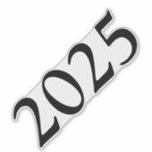 卒業年 シール (正面)