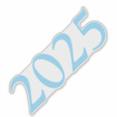 卒業年 シール (正面)