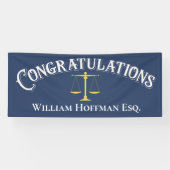 卒業弁護士おめでとう 横断幕 (横)