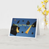 卒業式あいさつカード カード (黄色い花)