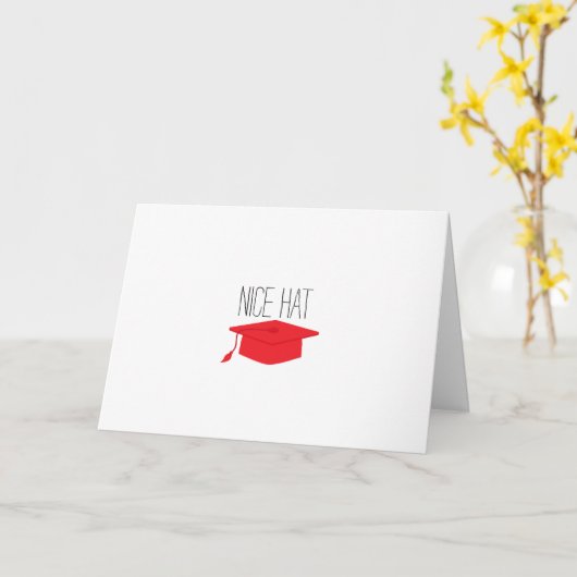 卒業式あいさつカード カード (黄色い花)