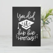 卒業式あいさつカード カード (スタンド正面)