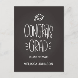 卒業式あいさつ葉書 ポストカード