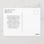 卒業式ありがとうご紙吹雪ワイン ポストカード (裏面)