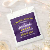 卒業式おめでとうございます フェイバーバッグ (クリップ留めされた状態)