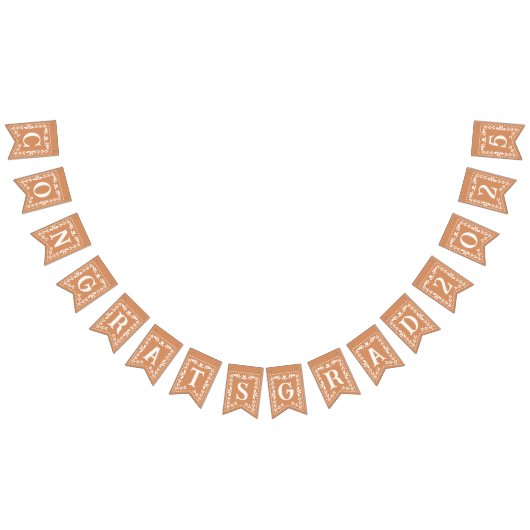 卒業式おめでとうグラード2025バンティングバナーデコール バンティングフラッグ (全)