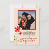 卒業式おめでとう カード (正面)