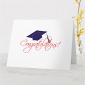 卒業式おめでとう カード (黄色い花)