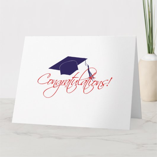 卒業式おめでとう カード (正面)