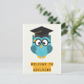 卒業式おもしろいカードの不和ユーモア サンキューカード (スタンド正面)