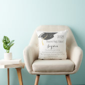 卒業式おもしろいファクトカスタムグラドキャップ装飾用クッション クッション (椅子)