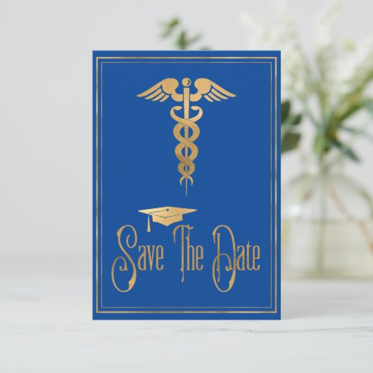 卒業式でデート·ブルー·金ゴールド医学を救う セーブザデート (スタンド正面)