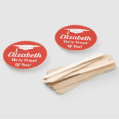 卒業式でパーティーが叫ぶ ハンドファン (組立なし)