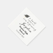 卒業式で卒業するのが楽しい|過去記事 スタンダードカクテルナプキン (角)