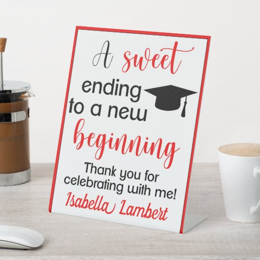 卒業式で卒業するのが楽しい|過去記事 台座サイン (インサイチュ)