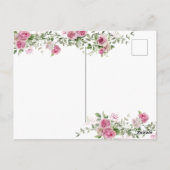 卒業式で愛する人のために席を確保する ポストカード (裏面)