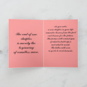 卒業式で…新しいチャプターカード カード (内部)