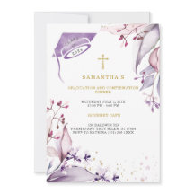 卒業式と確認ディナー