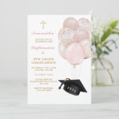 卒業式と確認ディナー 招待状 (スタンド正面)