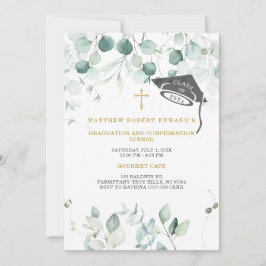 卒業式と確認ディナー 招待状