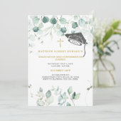 卒業式と確認ディナー 招待状 (スタンド正面)