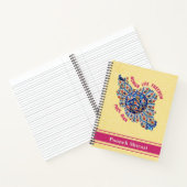 卒業式にふさわしいペペル士ク妹へのギフト ノートブック (内部)