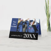 卒業式による当年度の変更の区分 サンキューカード (正面)