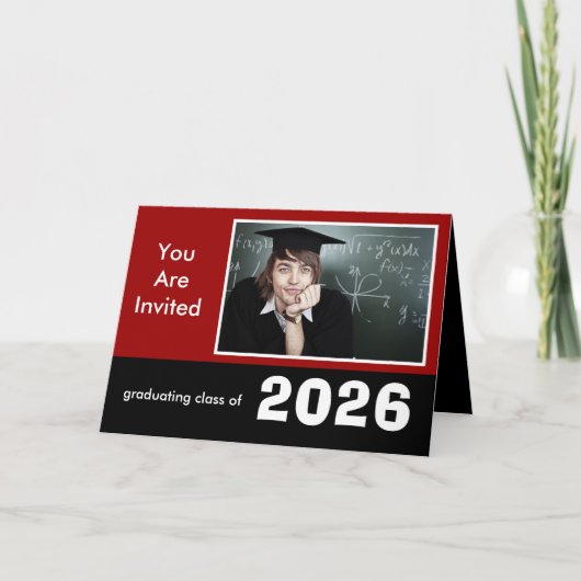 卒業式による当年度の変更の区分 サンキューカード (正面)