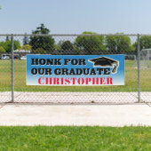 卒業式に向けて学校を卒業 横断幕 (インサイチュ)