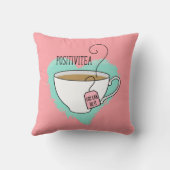 卒業式に贈るキュートなポジティティー、新しい仕事 クッション (裏面)