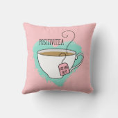 卒業式に贈るキュートなポジティティー、新しい仕事 クッション (裏面)