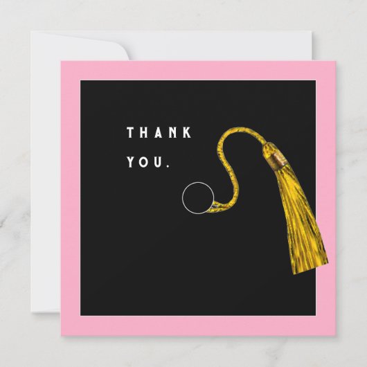 卒業式のお礼カード カード (正面)