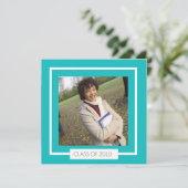 卒業式のお祝い 招待状 (スタンド正面)