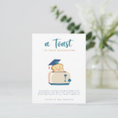 卒業式のグリーティングカードに乾杯 シーズンカード (スタンド正面)