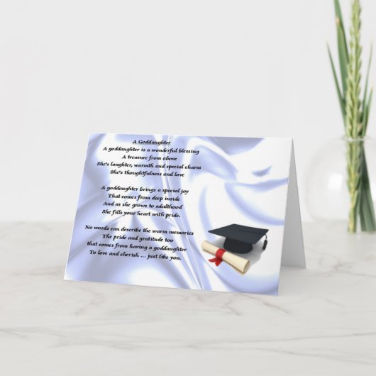 卒業式のゴド娘の詩 カード (正面)