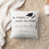 卒業式のタッセル枕 クッション (ブランケット)