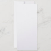 卒業式のタッセル/ ゴールドとグリーン 招待状 (裏面)