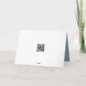 卒業式のハクトウワシ SOAR テキスト カード (裏面)