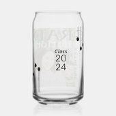 卒業式のポスター風写真 ガラス缶 (裏面)