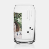 卒業式のポスター風写真 ガラス缶 (左)