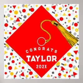 卒業式のポスター ポスター