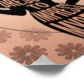 卒業式のポスター – 自信と可愛さ ポスター (角)