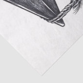 卒業式のラマ 薄葉紙 (詳細)