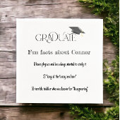 卒業式の上限おもしろい事実 スタンダードカクテルナプキン