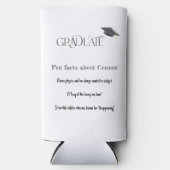 卒業式の上限おもしろい2023 スリム缶クーラー (正面)