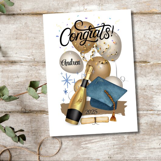 卒業式の個人メッセージ ノートカード