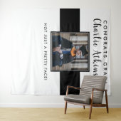 卒業式の写真用背景バナータペストリー タペストリー (インサイチュ(横))