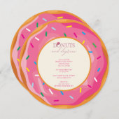 卒業式の寄付と学位パーティー 招待状 (正面/裏面)