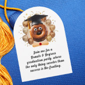 卒業式の寄付と学位 招待状