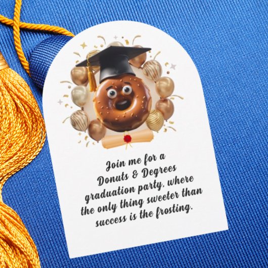 卒業式の寄付と学位 招待状